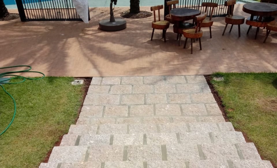 Escadas de pedras